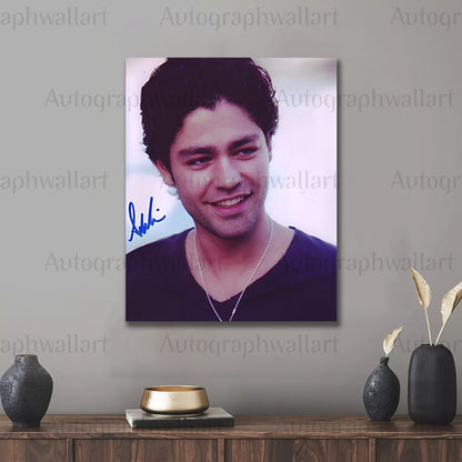 Adrian Grenier Autographed Canvas Wall Art – Limited Edition