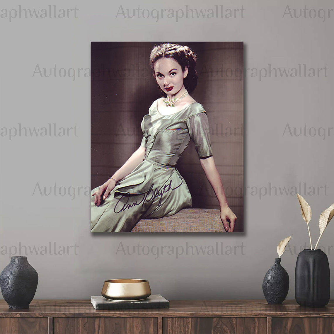 ANN BLYTH signed autographed 8x10 photo