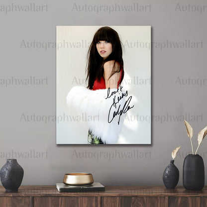 CARLY RAE JEPSEN signed autographed 8x10 photo