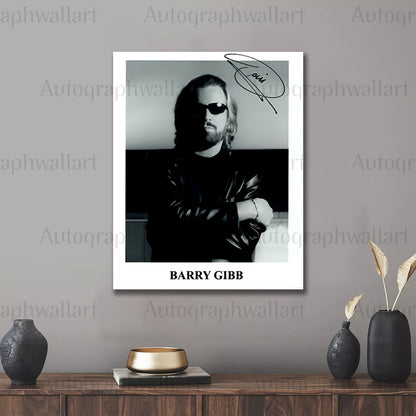 BARRY GIBB signed autographed 8x10 photo