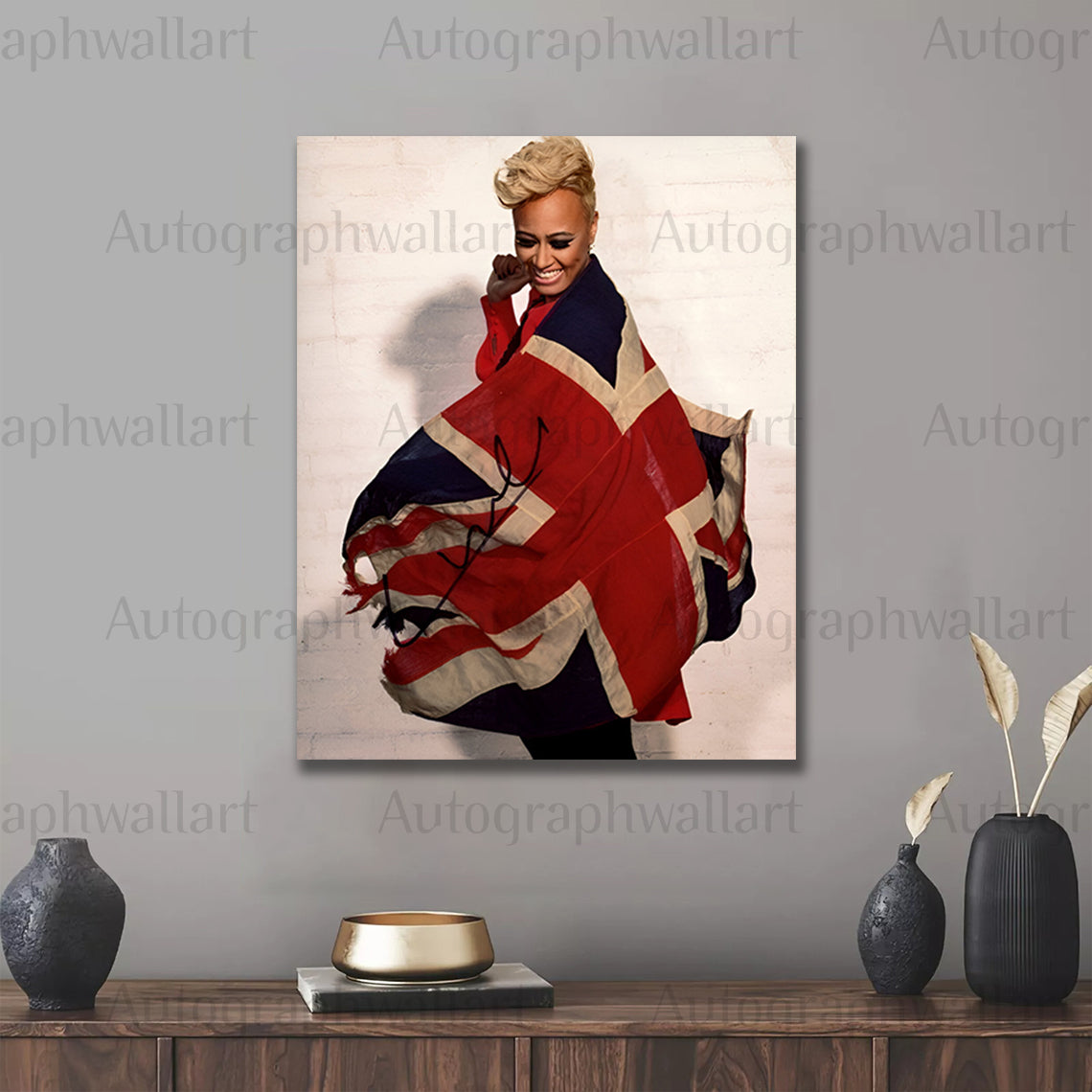 Emeli Sandé Autographed Canvas Wall Art – Limited Edition