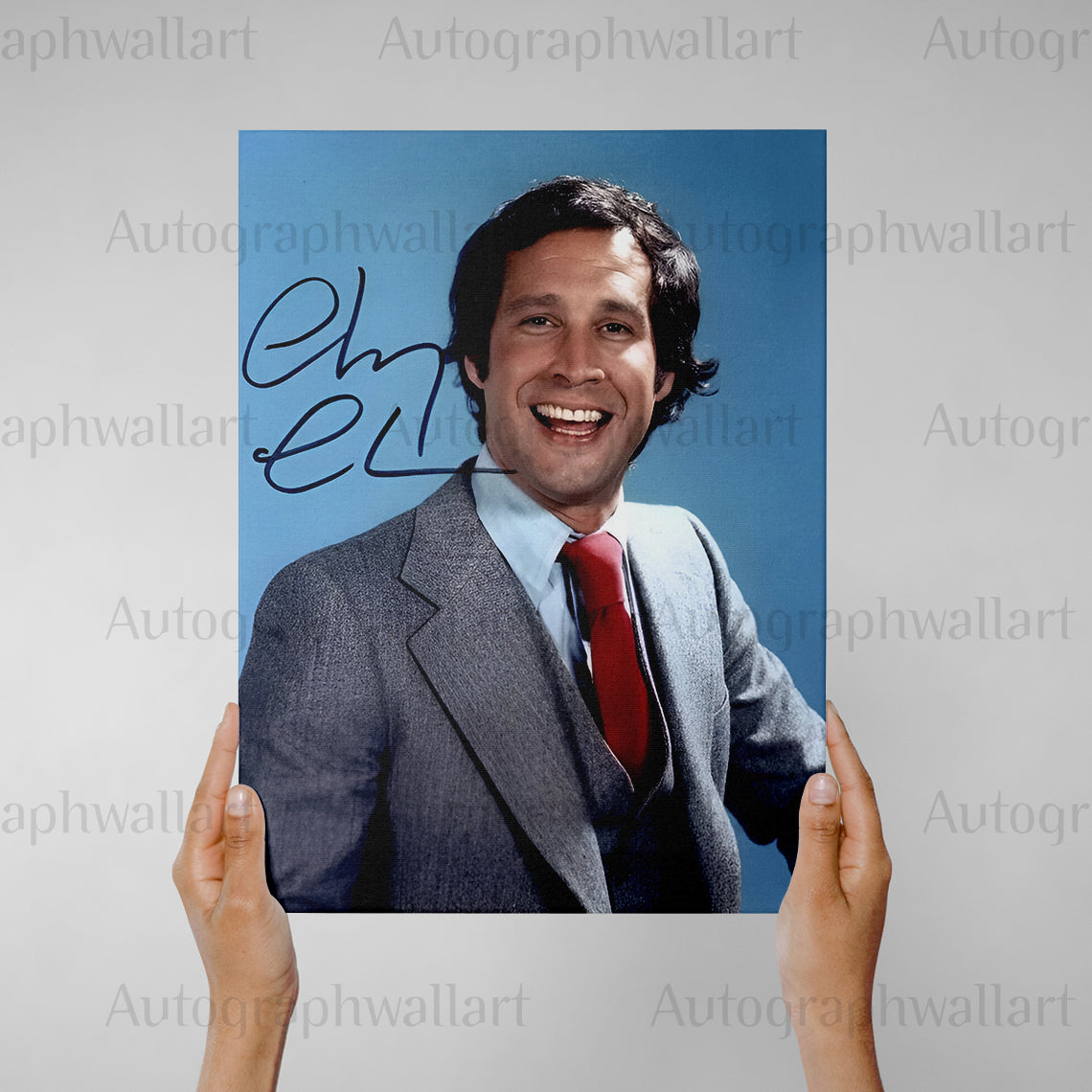 CHEVY CHASE signed autographed 8x10 photo