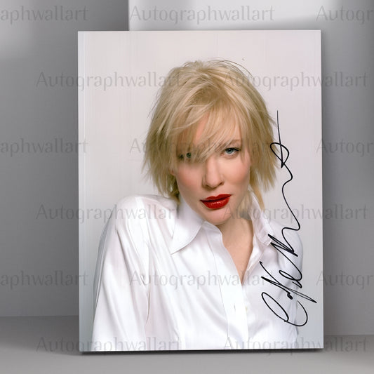 CATE BLANCHETT signed autographed 8x10 photo