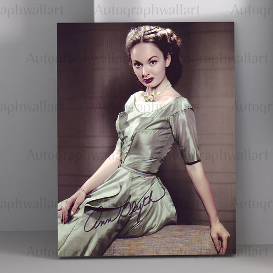 ANN BLYTH signed autographed 8x10 photo