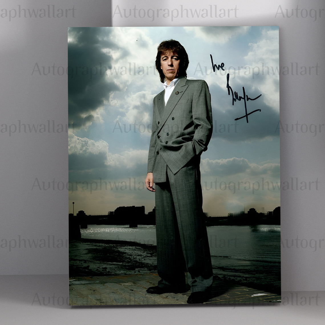 BILL WYMAN signed autographed 8x10 photo