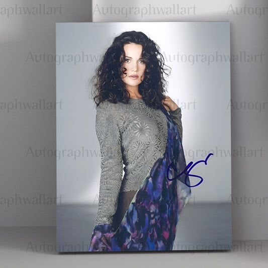 CARLA GUGINO signed autographed 8x10 photo