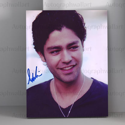 Adrian Grenier Autographed Canvas Wall Art – Limited Edition