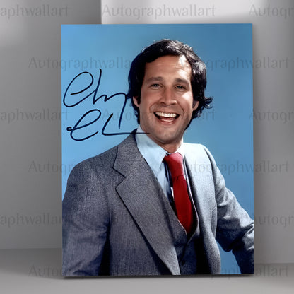 CHEVY CHASE signed autographed 8x10 photo