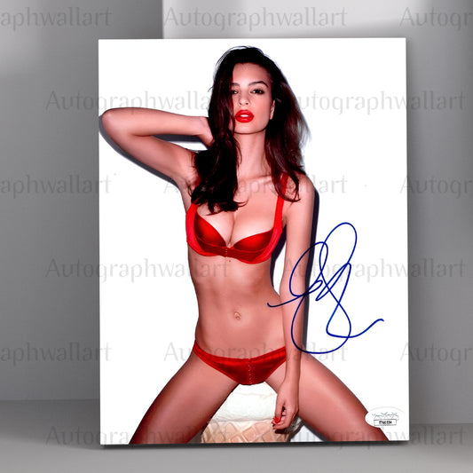 EMILY RATAJKOWSKI signed autographed 8x10 photo