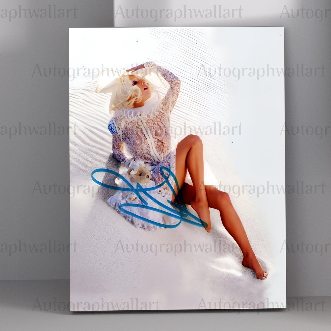 LADY GAGA signed autographed 8x10 photo