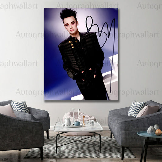 Boy George Autographed Canvas Wall Art – Limited Edition