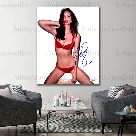 EMILY RATAJKOWSKI signed autographed 8x10 photo