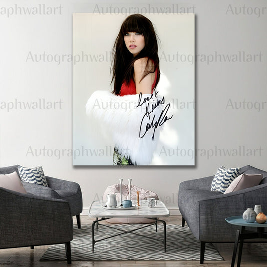 CARLY RAE JEPSEN signed autographed 8x10 photo