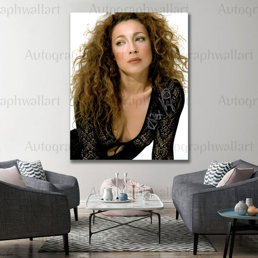 ALEX KINGSTON signed autographed 8x10 photo