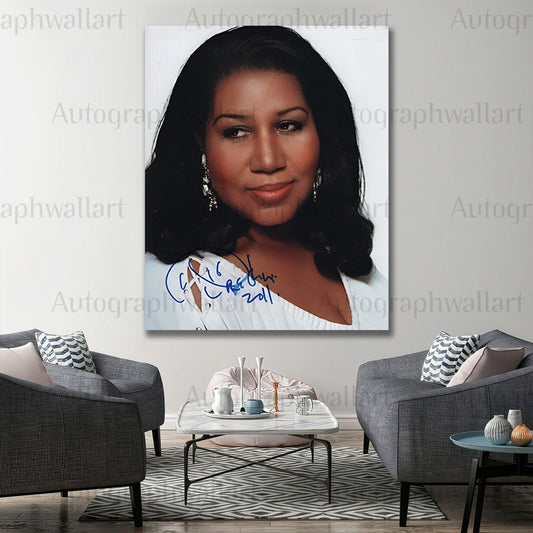 ARETHA FRANKLIN signed autographed 8x10 photo