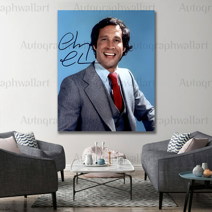 CHEVY CHASE signed autographed 8x10 photo