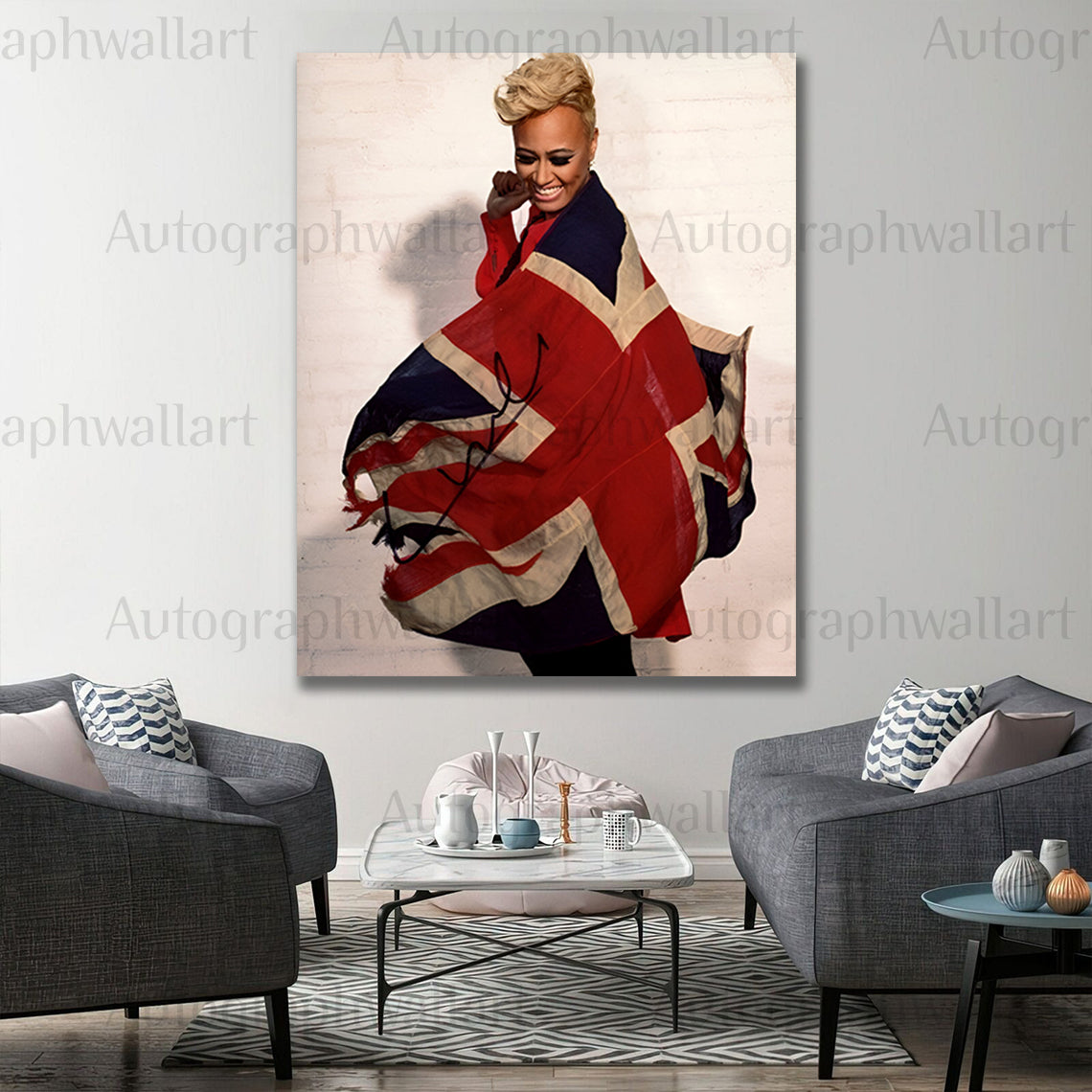 Emeli Sandé Autographed Canvas Wall Art – Limited Edition