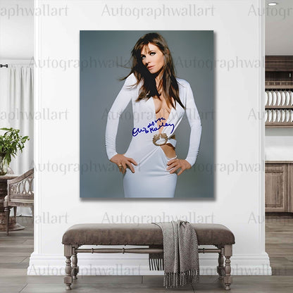 ELIZABETH HURLEY signed autographed 8x10 photo