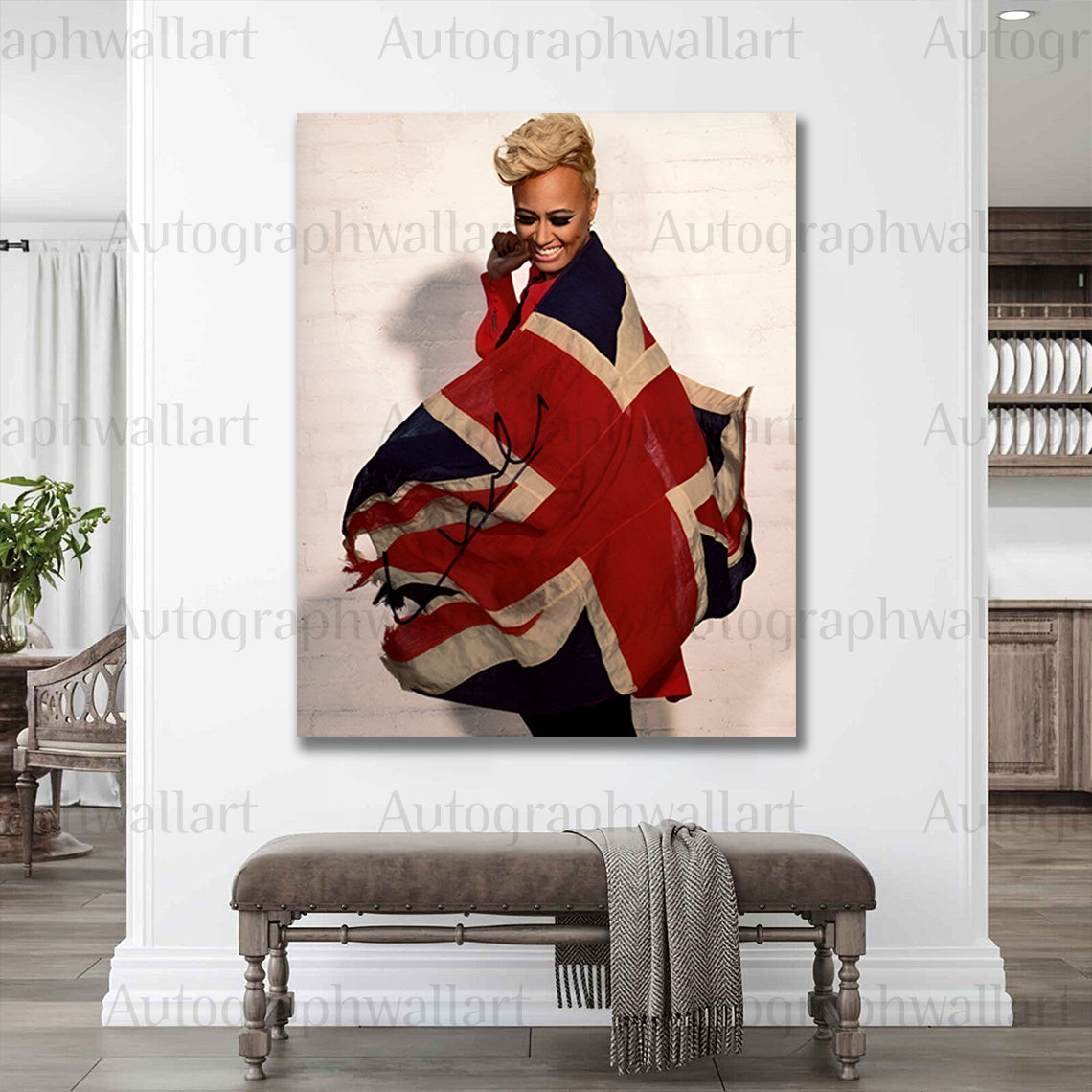 Emeli Sandé Autographed Canvas Wall Art – Limited Edition