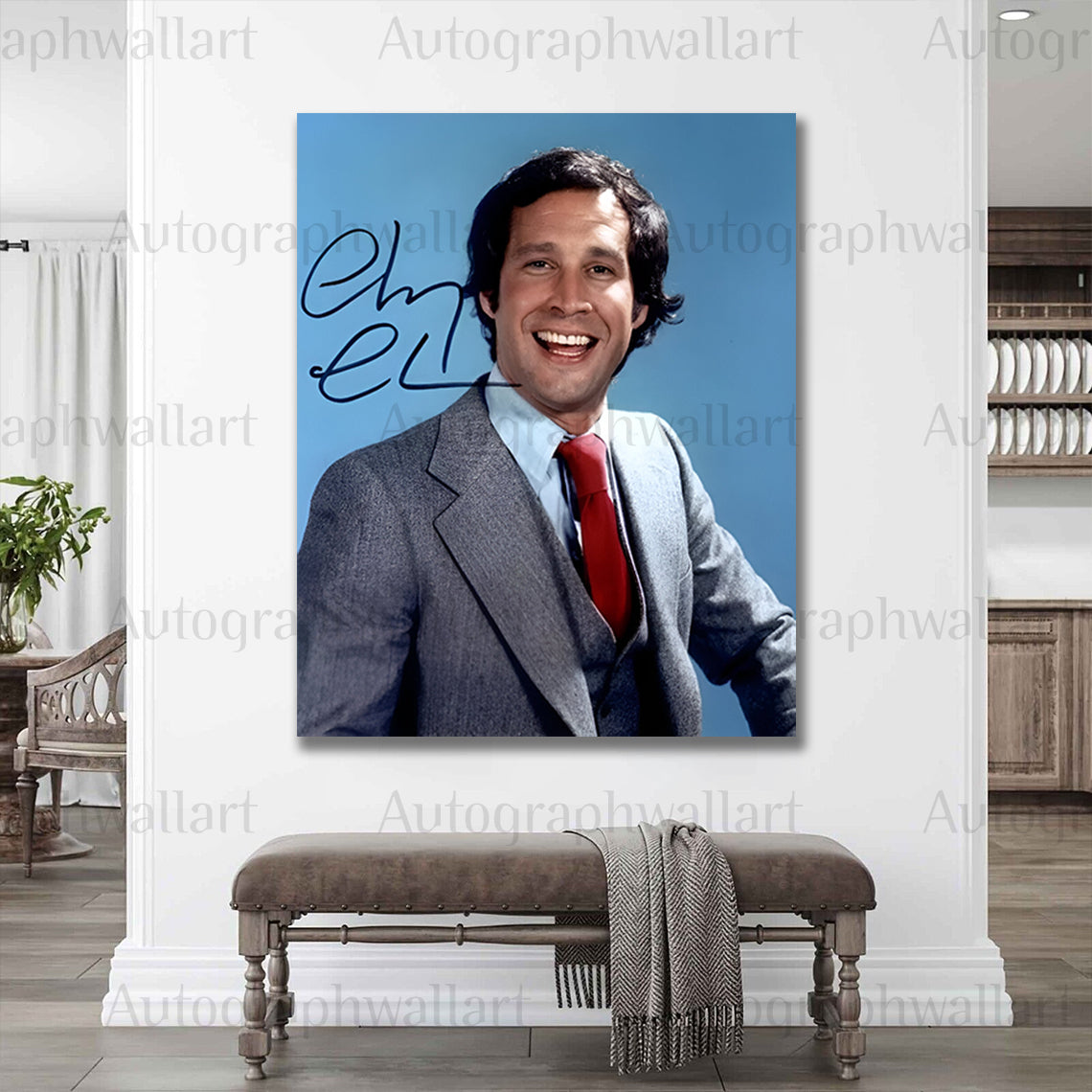 CHEVY CHASE signed autographed 8x10 photo