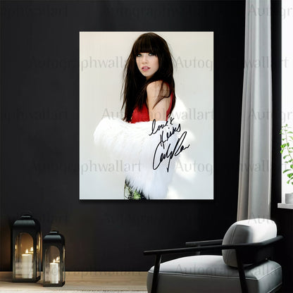 CARLY RAE JEPSEN signed autographed 8x10 photo