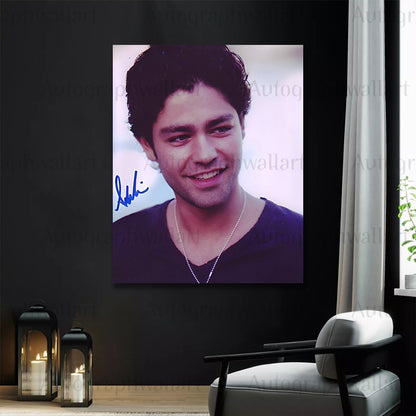 Adrian Grenier Autographed Canvas Wall Art – Limited Edition