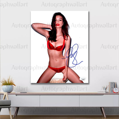 EMILY RATAJKOWSKI signed autographed 8x10 photo