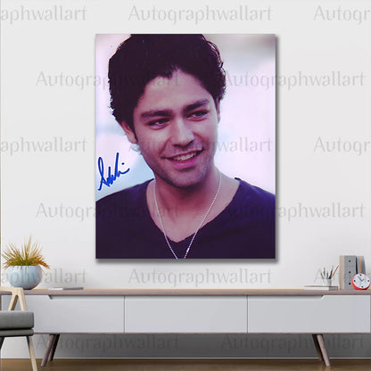 Adrian Grenier Autographed Canvas Wall Art – Limited Edition