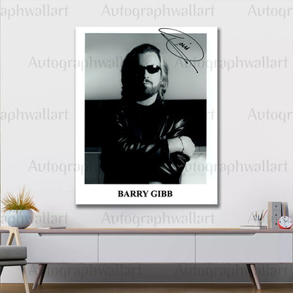 BARRY GIBB signed autographed 8x10 photo