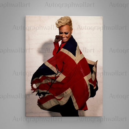 Emeli Sandé Autographed Canvas Wall Art – Limited Edition