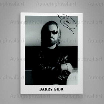 BARRY GIBB signed autographed 8x10 photo