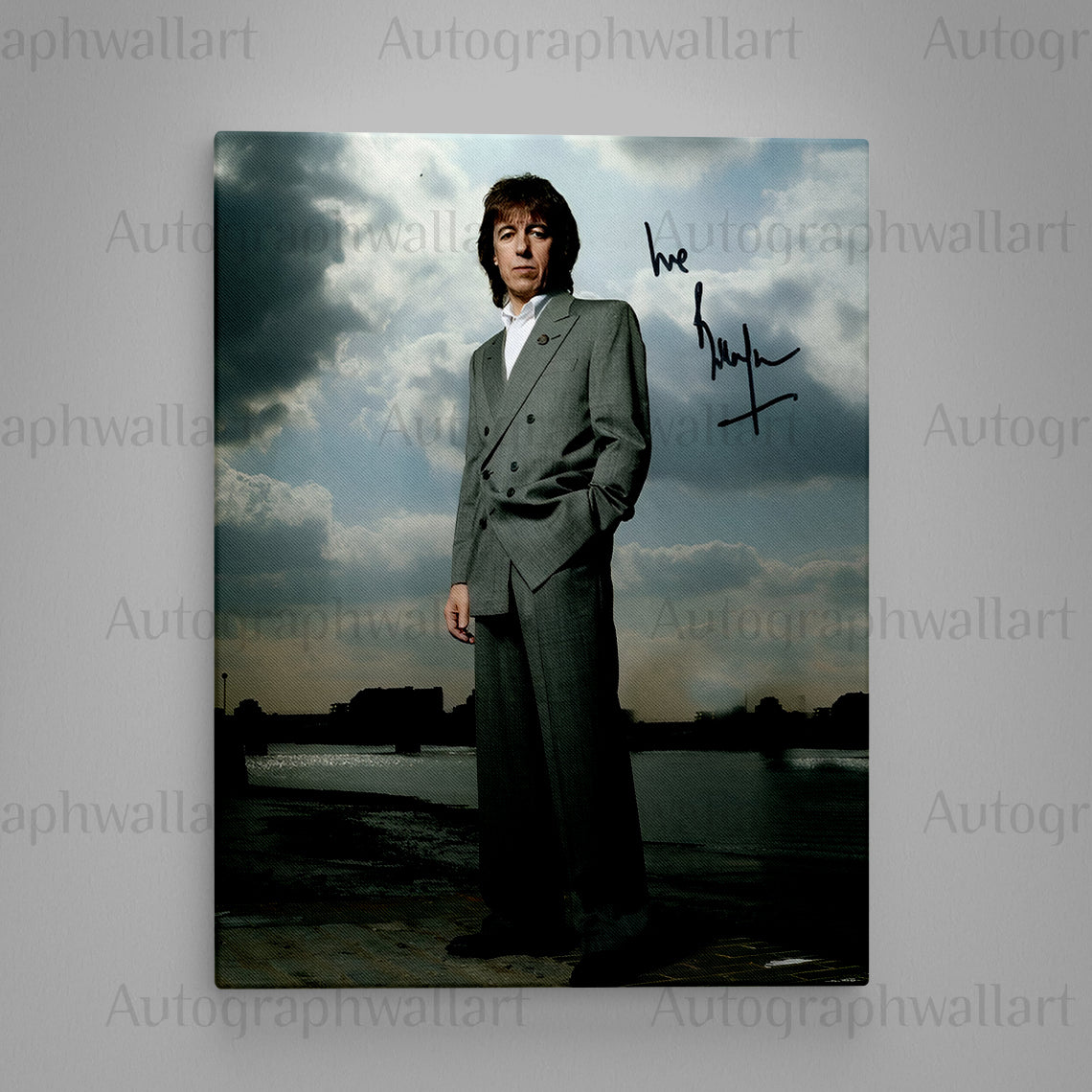 BILL WYMAN signed autographed 8x10 photo