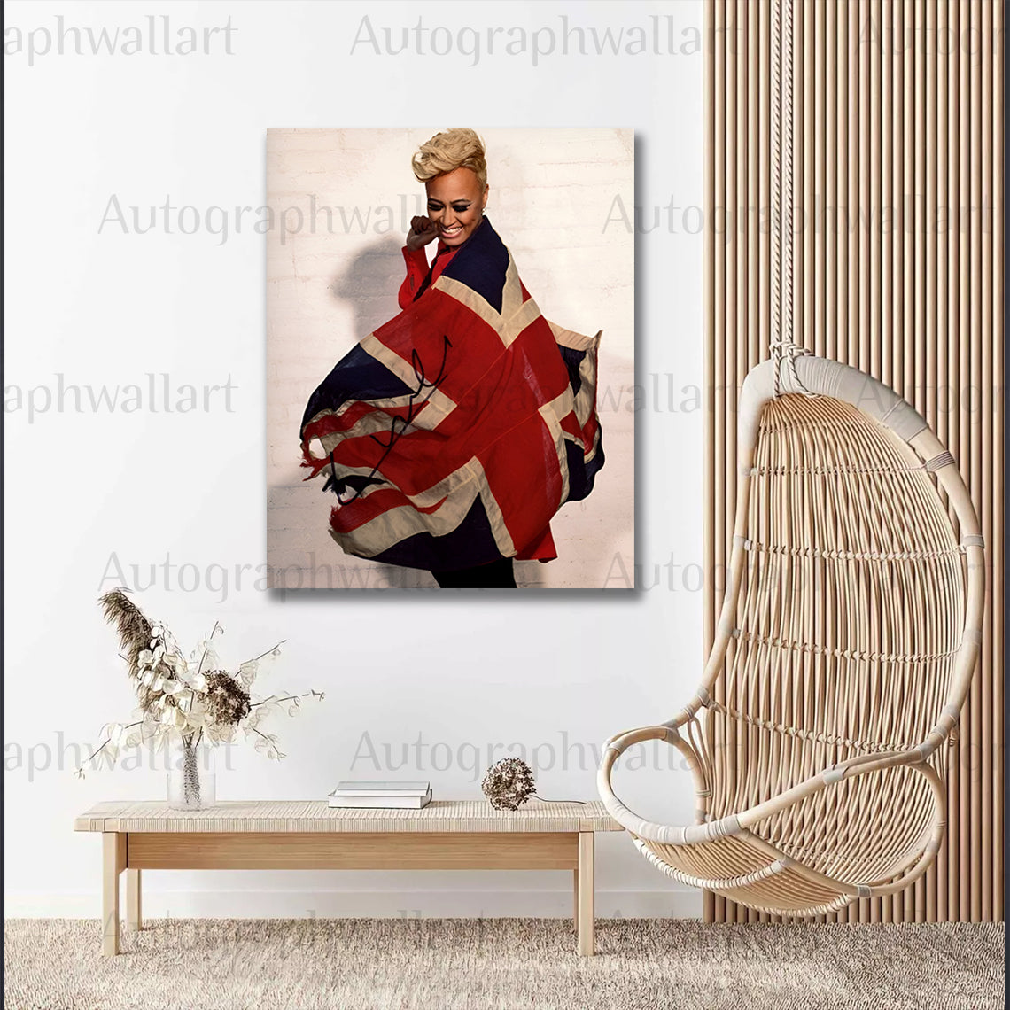 Emeli Sandé Autographed Canvas Wall Art – Limited Edition