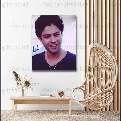 Adrian Grenier Autographed Canvas Wall Art – Limited Edition