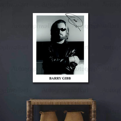 BARRY GIBB signed autographed 8x10 photo