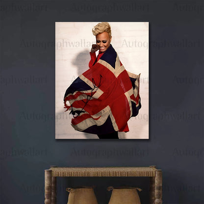 Emeli Sandé Autographed Canvas Wall Art – Limited Edition