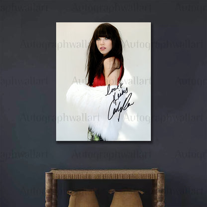 CARLY RAE JEPSEN signed autographed 8x10 photo