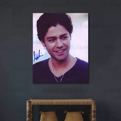 Adrian Grenier Autographed Canvas Wall Art – Limited Edition