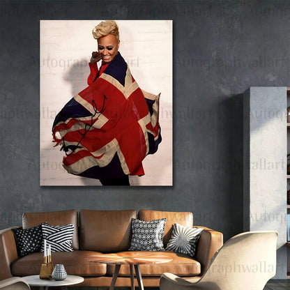 Emeli Sandé Autographed Canvas Wall Art – Limited Edition