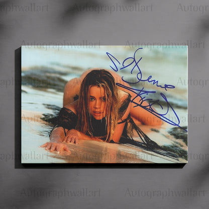 DENISE RICHARDS signed autographed 8x10 photo