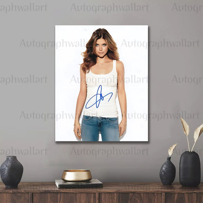 Adrianne Palicki Autographed Canvas Wall Art – Limited Edition Signed Memorabilia