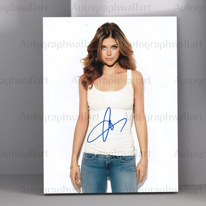 Adrianne Palicki Autographed Canvas Wall Art – Limited Edition Signed Memorabilia