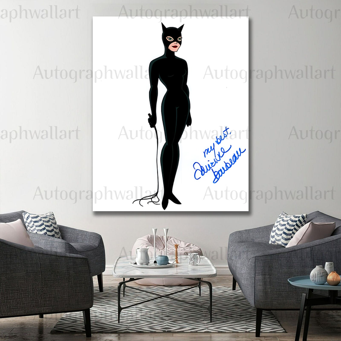 Adrienne Barbeau & Gotham Girls Autographed Canvas Wall Art – Limited Edition Signed Memorabilia