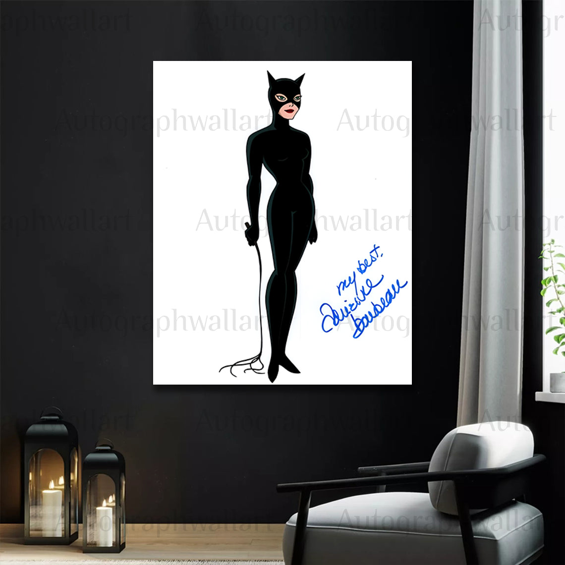 Adrienne Barbeau & Gotham Girls Autographed Canvas Wall Art – Limited Edition Signed Memorabilia