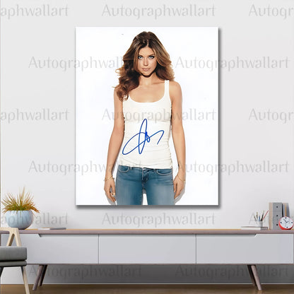 Adrianne Palicki Autographed Canvas Wall Art – Limited Edition Signed Memorabilia