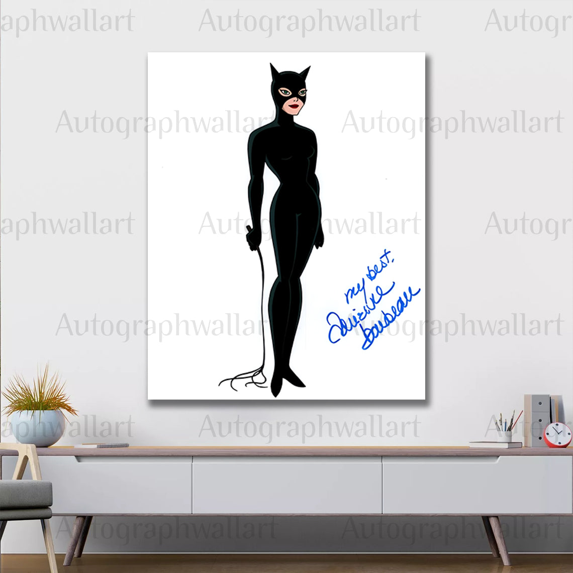 Adrienne Barbeau & Gotham Girls Autographed Canvas Wall Art – Limited Edition Signed Memorabilia