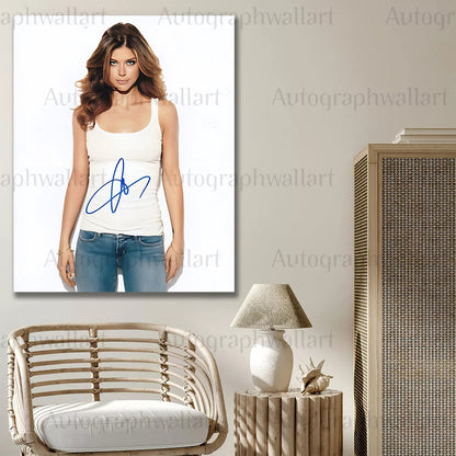 Adrianne Palicki Autographed Canvas Wall Art – Limited Edition Signed Memorabilia