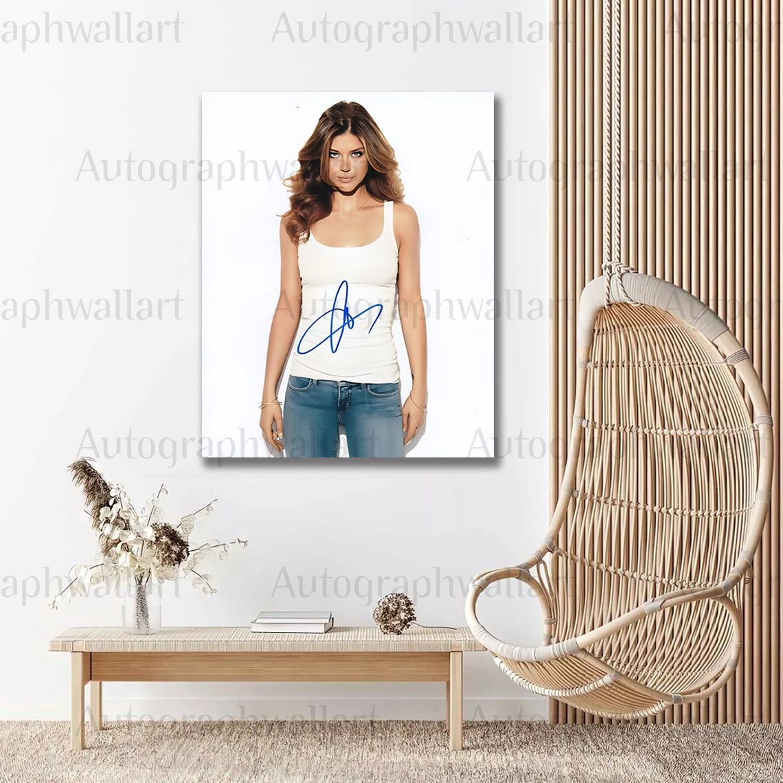 Adrianne Palicki Autographed Canvas Wall Art – Limited Edition Signed Memorabilia