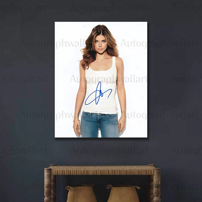 Adrianne Palicki Autographed Canvas Wall Art – Limited Edition Signed Memorabilia