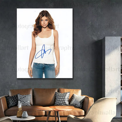 Adrianne Palicki Autographed Canvas Wall Art – Limited Edition Signed Memorabilia